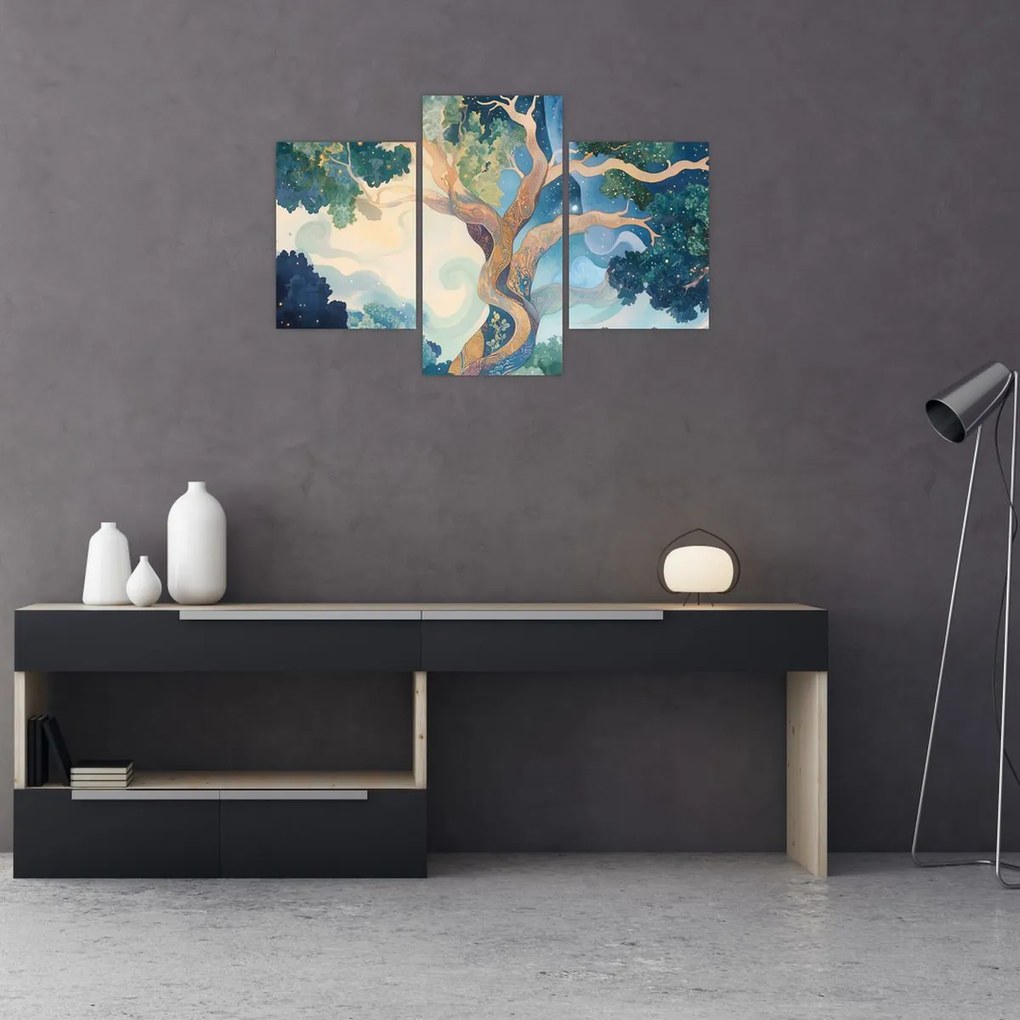 Tablou – Arbore cosmic (90x60 cm)