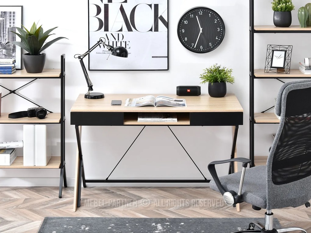 Masă PC Hilly (stejar). Promo -8%. 1109764