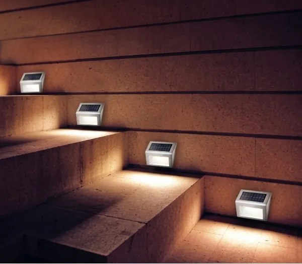 HÖFFTECH - SET de 2 lămpi solare de perete cu LED LED/1,2V 400 mAh IP44