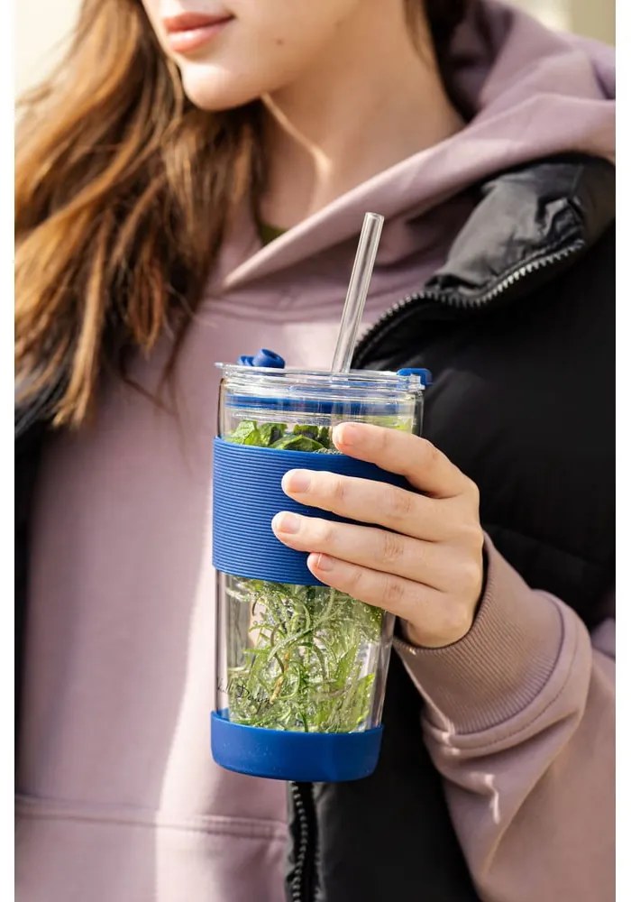 Cană termos albastră 600 ml Fuori – Vialli Design