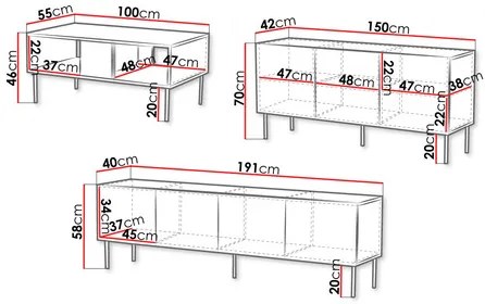 Mobilier living Azanat  (nuc warmia). 1121825