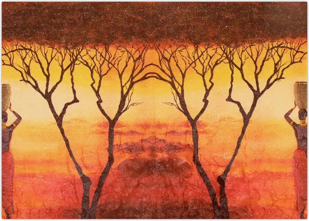 Tablou - Savana africană (70x50 cm)