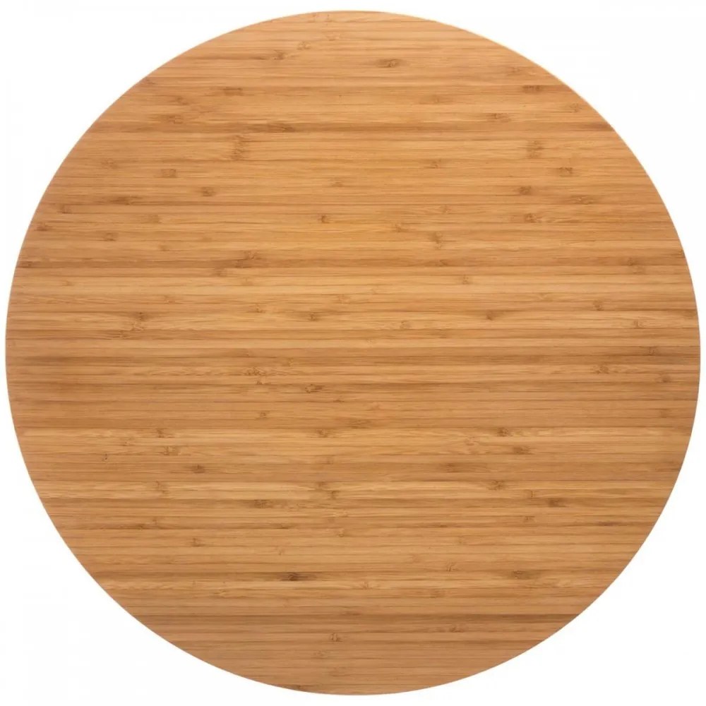 Platou servire bambus rotund, 50 cm