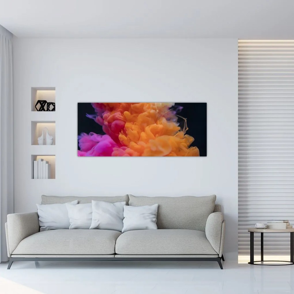 Tablou cu abstracție (120x50 cm)