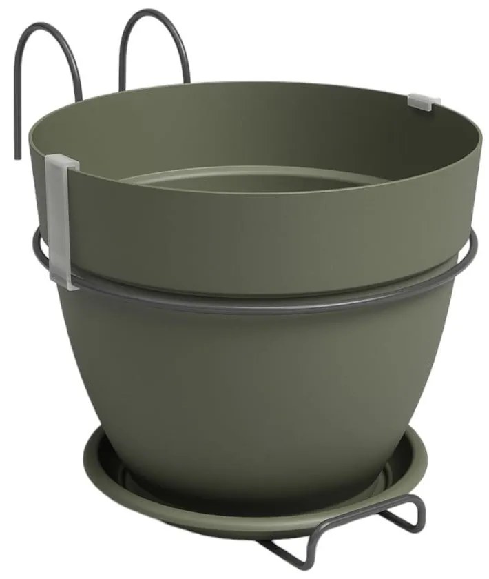 Ghiveci din plastic reciclat de agățat / de perete ø 20 cm Capri – Artevasi