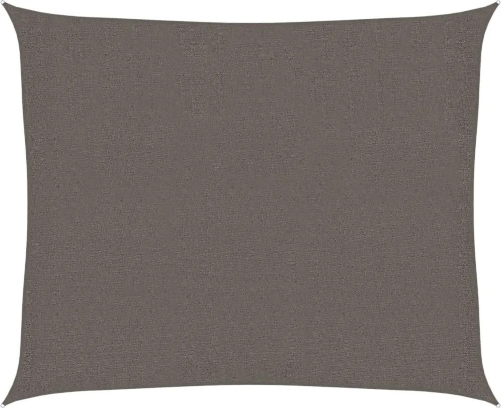 vidaXL Pânză parasolar, antracit, 2,5x3 m, HDPE, 160 g/m²