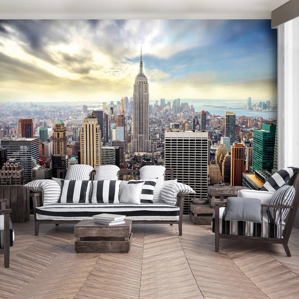 Fototapet - Panoama New York-ului (152,5x104 cm)