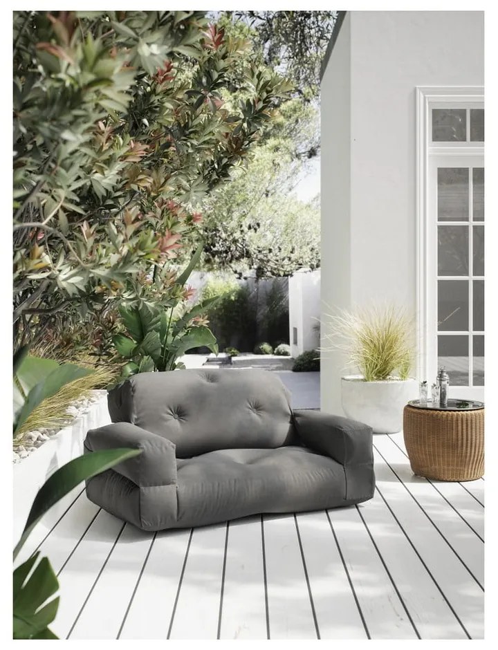 Scaun extensibil adecvat pentru exterior Karup Design Design OUT™ Hippo White, alb