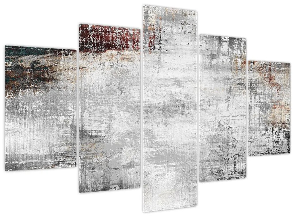 Tablou - Abstract pânză texturată (150x105 cm)