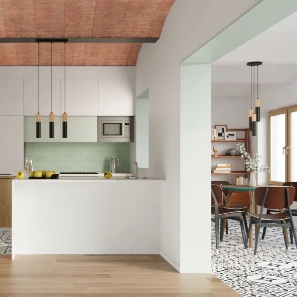 Plafonieră PABLO 1xGU10/40W/230V negru