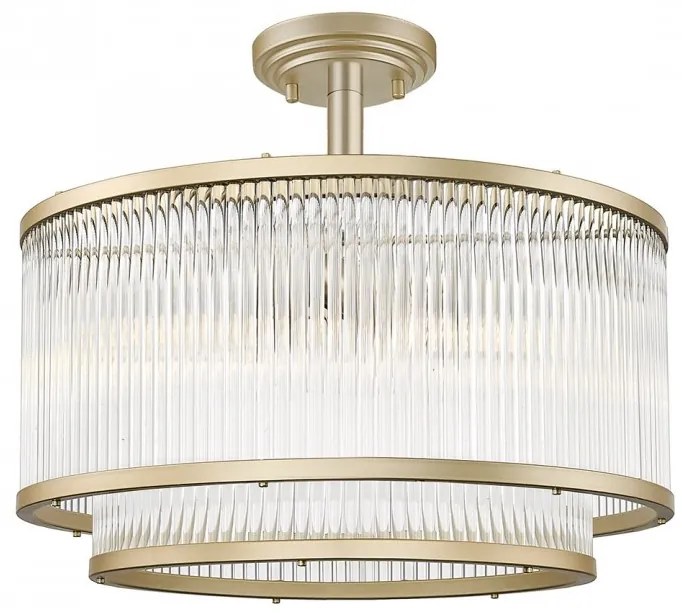 Lustra aplicata eleganta design modern SERGIO auriu C0528-05H-V6AC ZL
