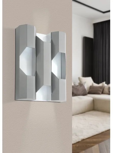 Aplică LED ZINACUA 4xGU10/4,5W/230V Eglo 98841