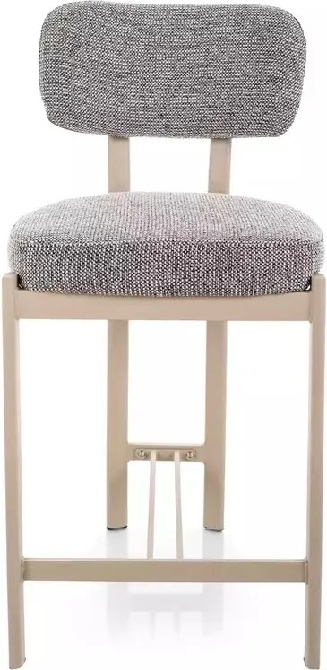 Scaun de bar Misaki H-2 gri 254 / cașmir