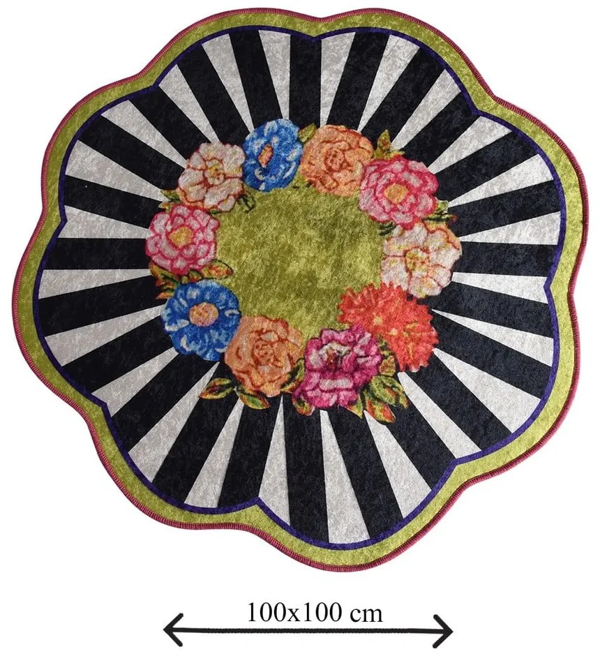 Covoraș de baie ø 100 cm Loan – Foutastic