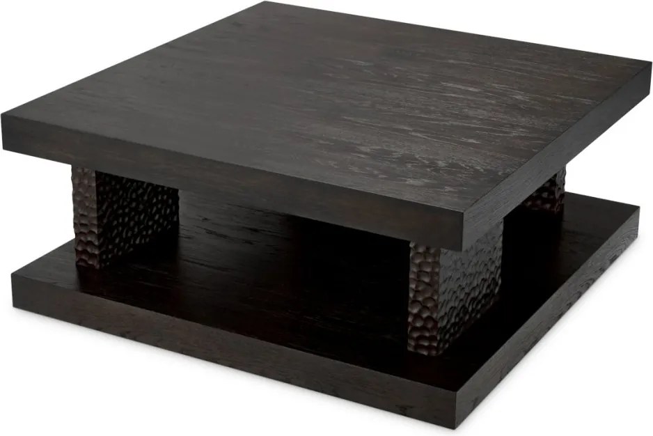 Masuta de cafea design LUX Bravon, Ebony oak veneer