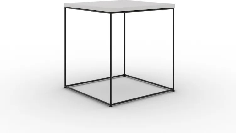 Masuta de cafea, Adina 2, ADRK Furniture (Culoare: Negru / Alb)