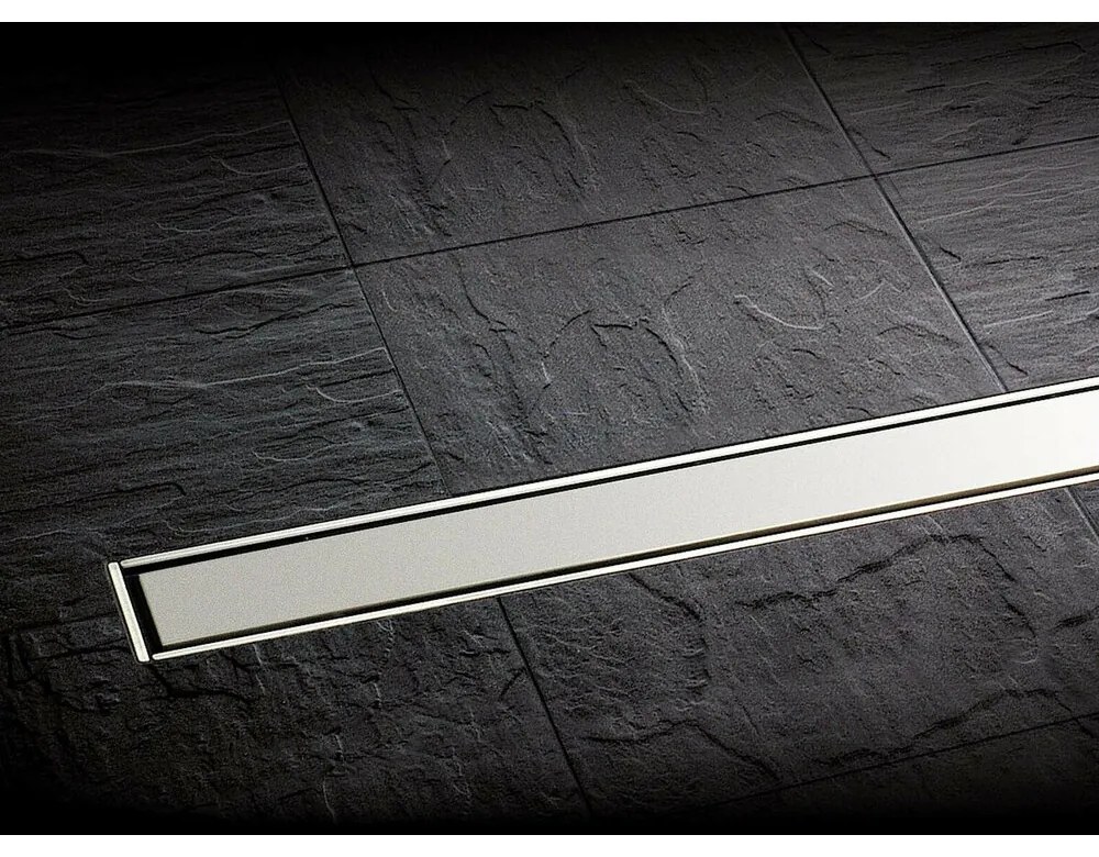 Set rigola pentru dus Kessel Linearis Compact plus capac inox faiantabil 55 cm