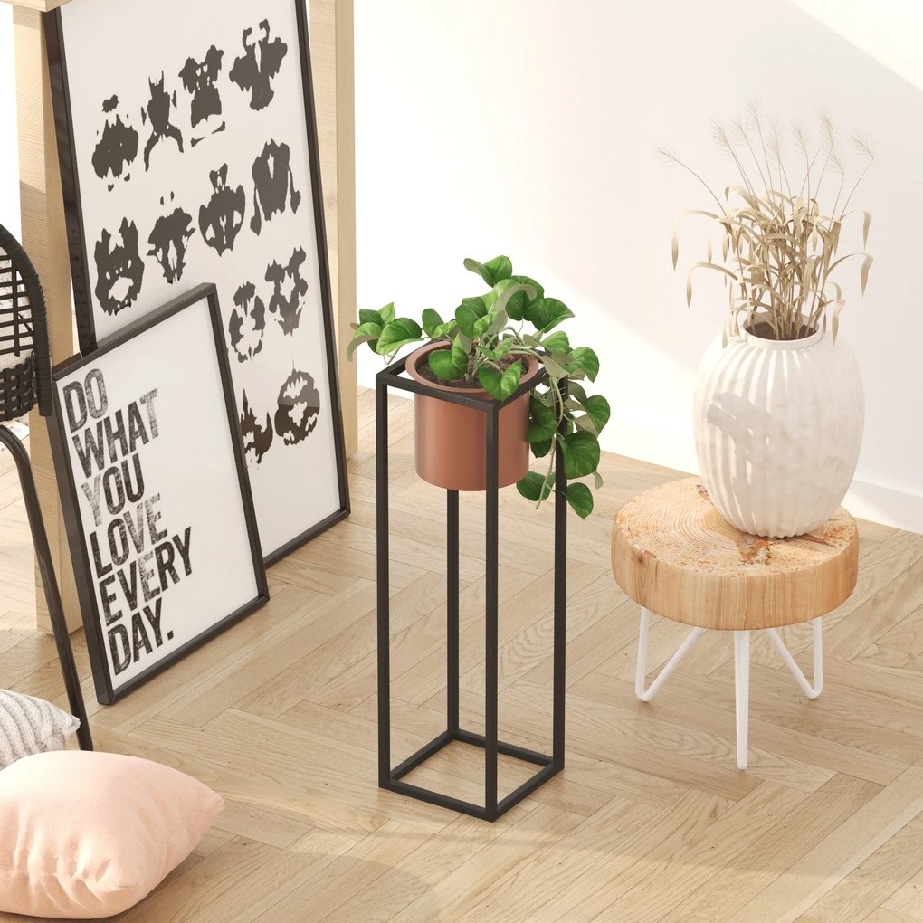 Ghiveci decorativ, Aberto Design, Culoare: Negru
Cupru