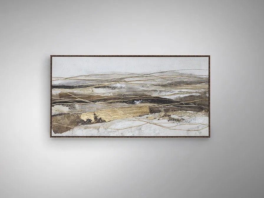 Tablou de perete pictura acrilica Lejanias 73x143cm