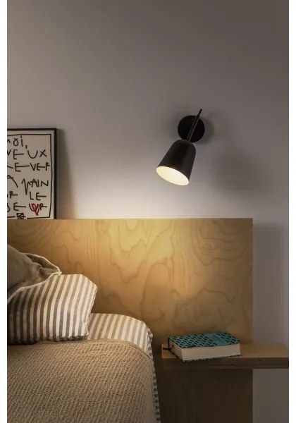 Lampă de perete FARO 28257 STUDIO 1xE14/8W/230V negru