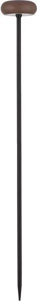Corp iluminat exterior decorativ cu tarus CAMI H-80cm, ciment rosu