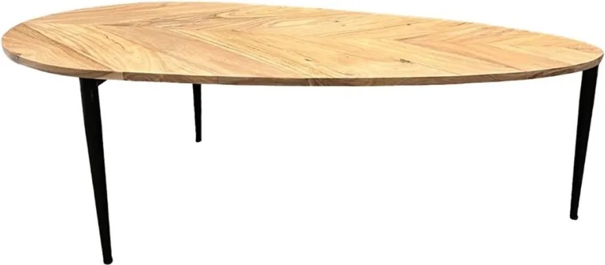 Set de 2 Masute de Cafea, Lemn, Marmura, ADLON