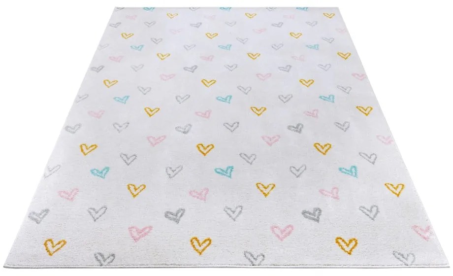 Covor pentru copii alb 120x170 cm Hearts – Hanse Home