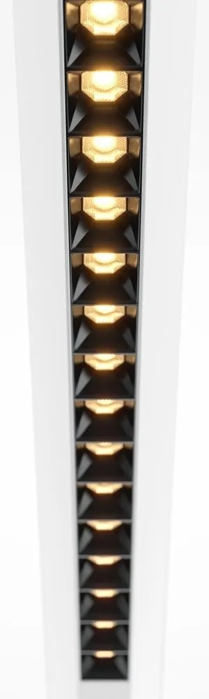 Lustra LED suspendata stil minimalist modern Motion alb