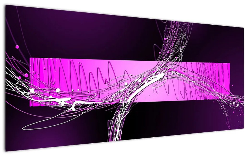 Tablou abstract (120x50 cm)