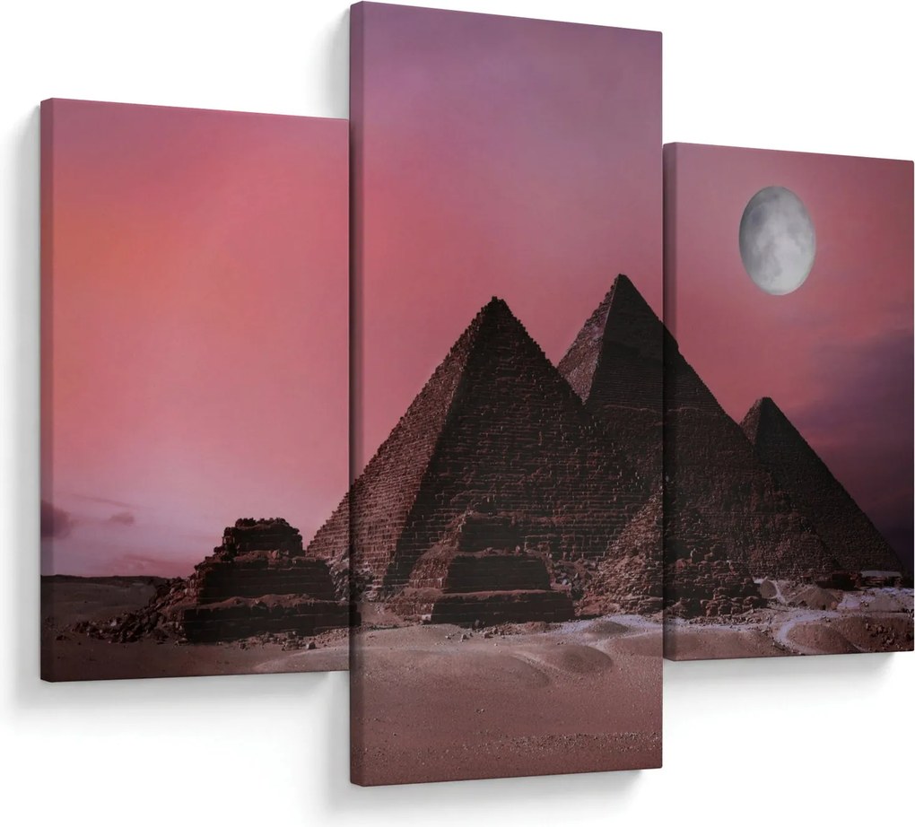 Tablou - Piramidă, Giza, Egipt (90x60 cm)