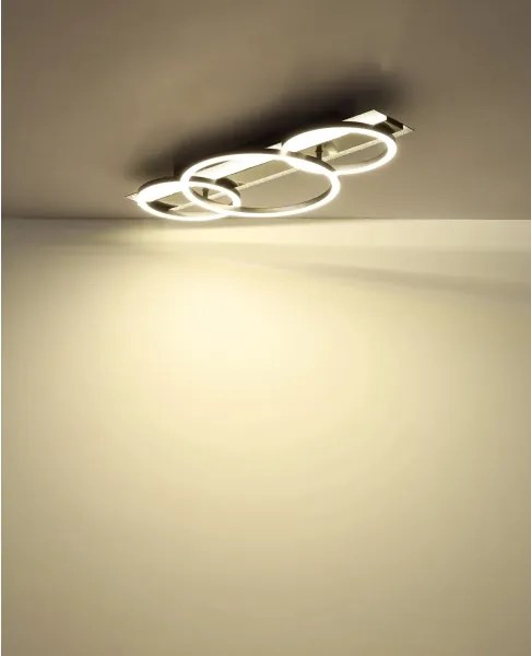 Globo 67382-40 - Plafonieră LED NORBERTO LED/40W/230V 4000K 30x62,2 cm