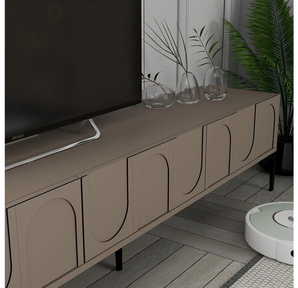 Masă TV/Dulap Bipemu 3 (Nuc + atlas) . 1095683