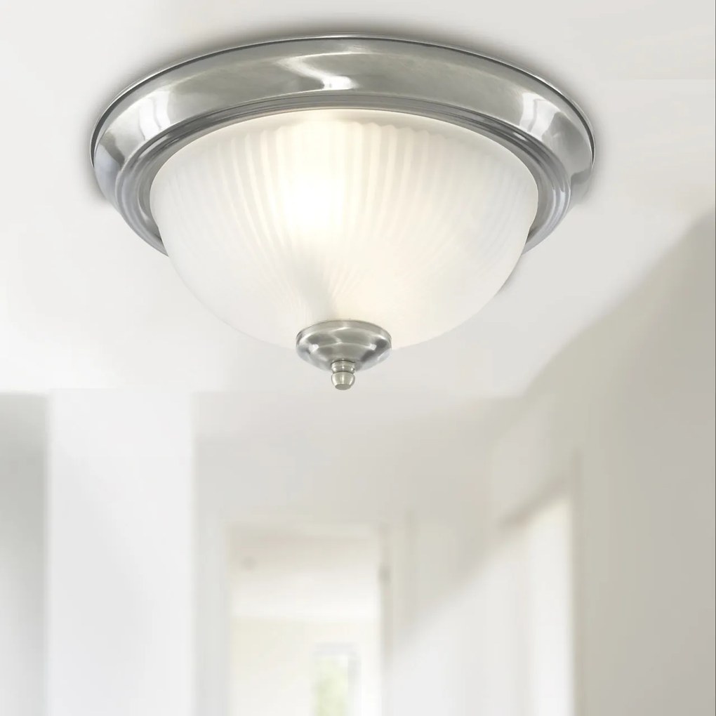 Plafoniera stil clasic American Diner argintiu 4042 SRT