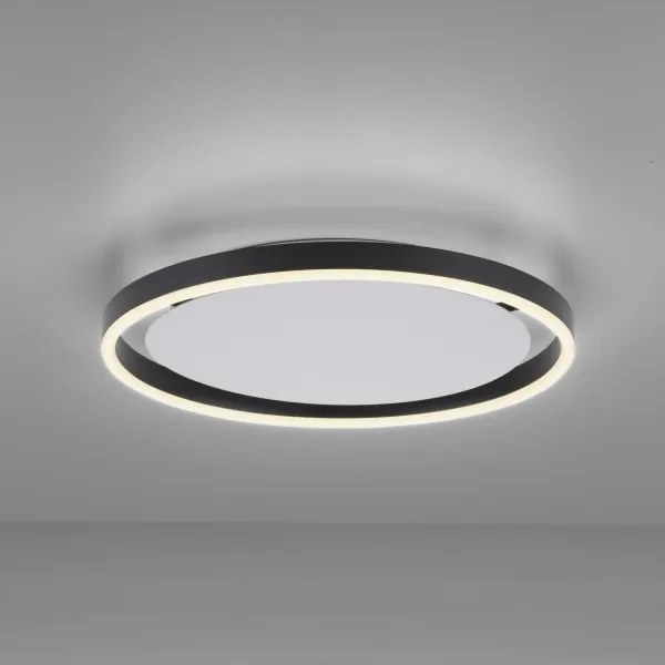 Leuchten Direkt 15391-13 - LED plafonieră RITUS 20W/230V negru dimabil