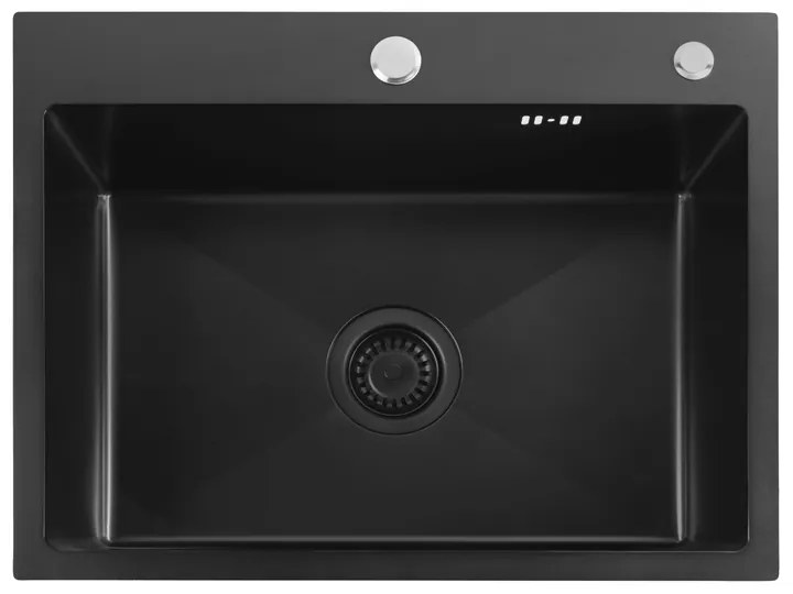 Chiuveta inox Liam cu baterie negru