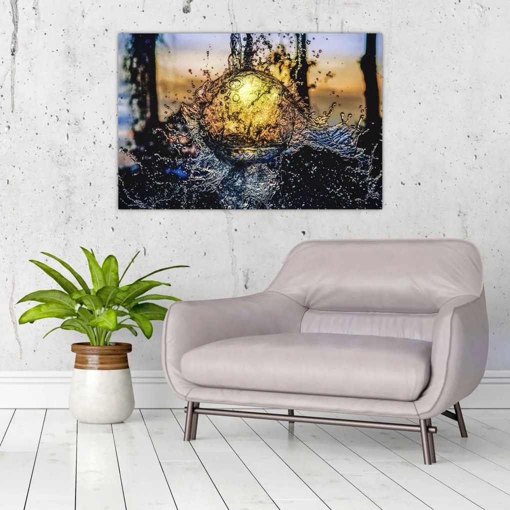 Tablou cu apa (90x60 cm)