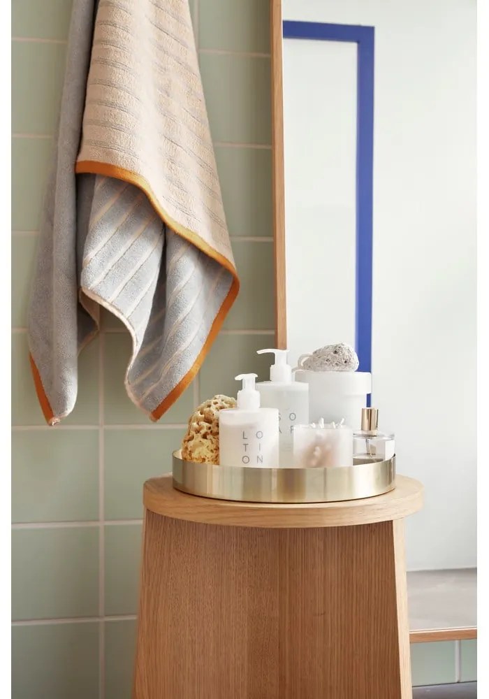 Scaun în culoare naturală cu aspect de lemn de stejar Split – Hübsch