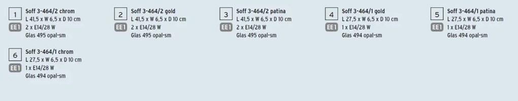 Aplica de perete design lux pentru oglinda Nostalgie 42cm alama antique