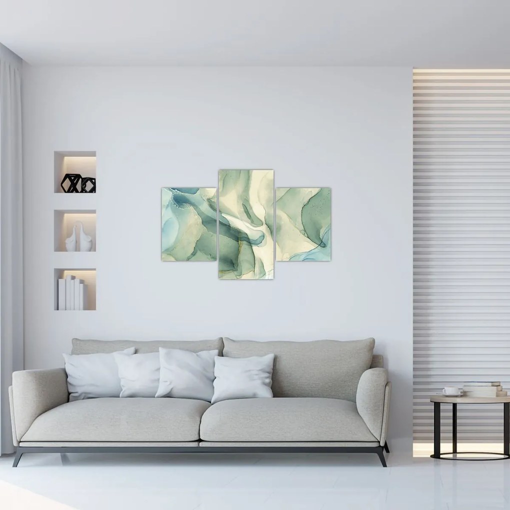 Tablou - Abstract cerneală 3 (90x60 cm)