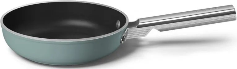 Tigaie SMEG FPF2002EGM, 1,5 l, Ø20 cm, Acoperire ceramica antiaderenta, Pana la 250°C, Fara PFAS, Inductie, Verde smarald