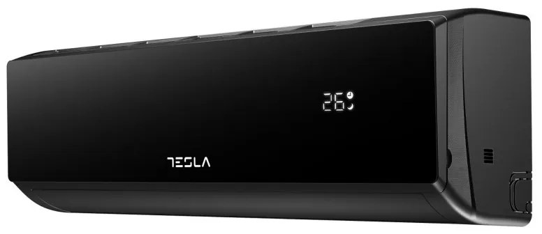 Aparat de aer conditionat invertor Tesla TT34EX82BM-1232IAW, 12000 BTU, A++/A+, 25 m², Turbo, Wi-Fi, Ionizator, Autocuratare, Autodiagnosticare, LED, Negru
