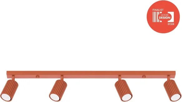 Brilagi - Spot LED CRESTO 4xGU10/10W/230V roșu