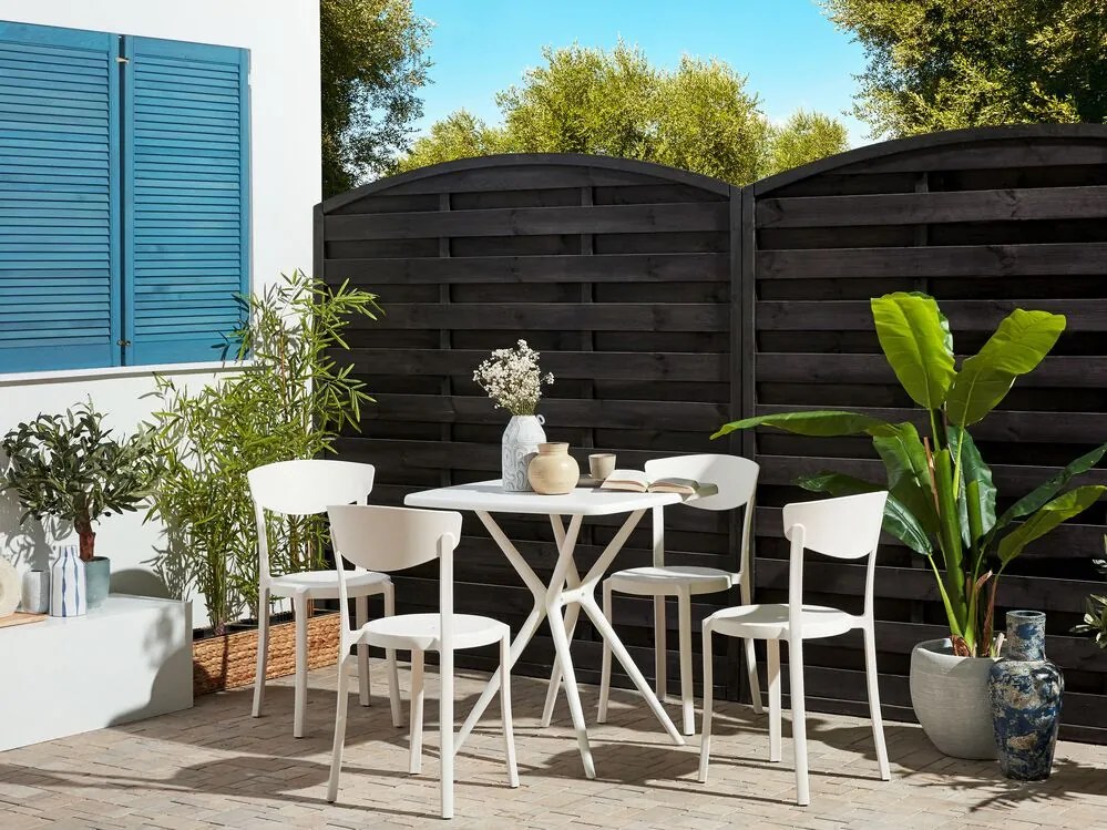 Set mobilier balcon Valkyrja (alb). 1076424