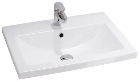 Cersanit S801-147-DSM - Dulap suspendat pentru baie cu lavoar LARA, 60 cm, alb