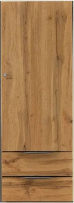 Dulap inalt suspendat KolpaSan Malaya stejar natural 45 cm o usa