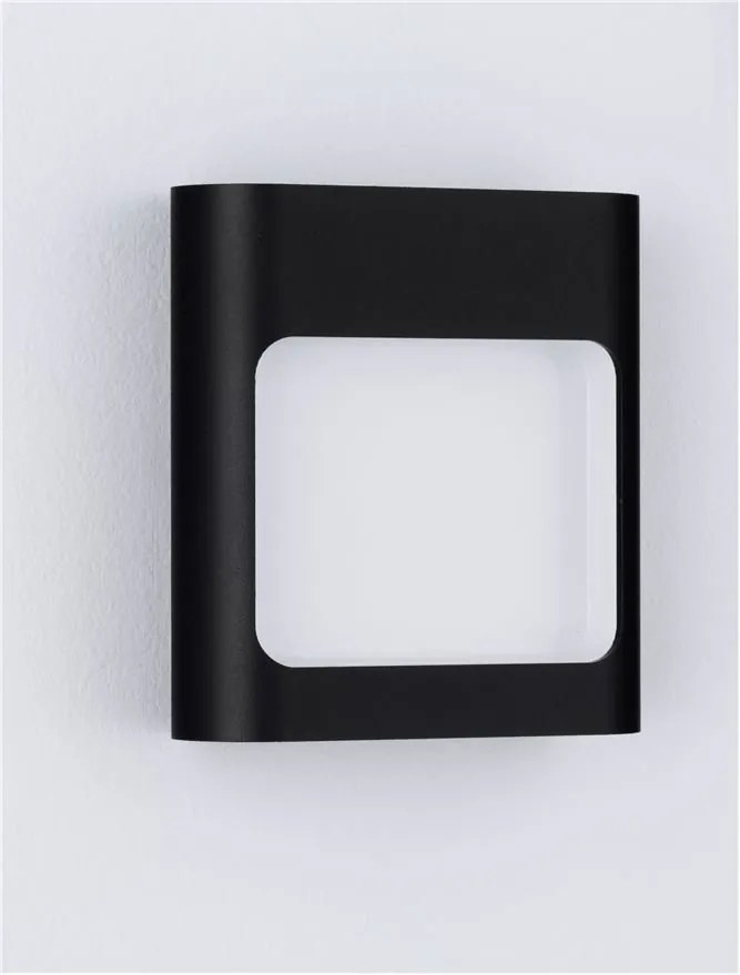Aplica LED iluminat exterior modern IP54 TALL negru