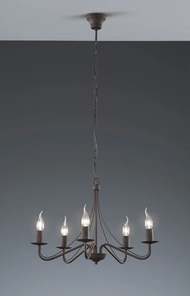 Lustră bronz din metal ø 55 cm Country – Reality