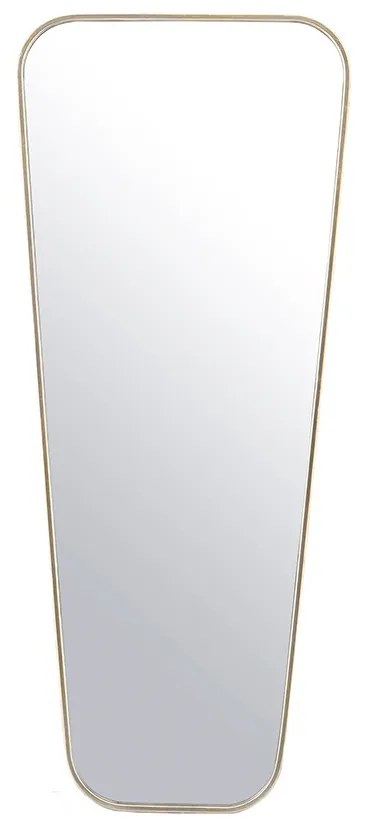 Oglinda dreptunghiulara cu rama aurie Mr. Vain, 50 x 3 x 120 cm