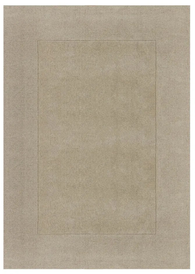 Covor bej din lână 120x170 cm – Flair Rugs