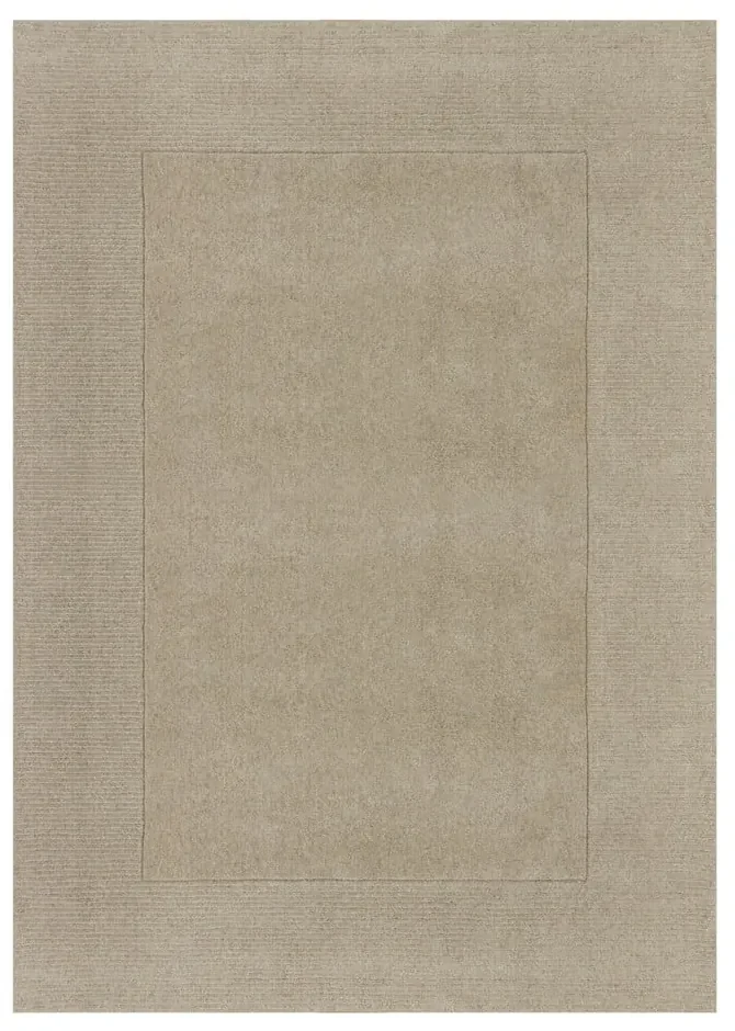 Covor bej din lână 160x230 cm – Flair Rugs